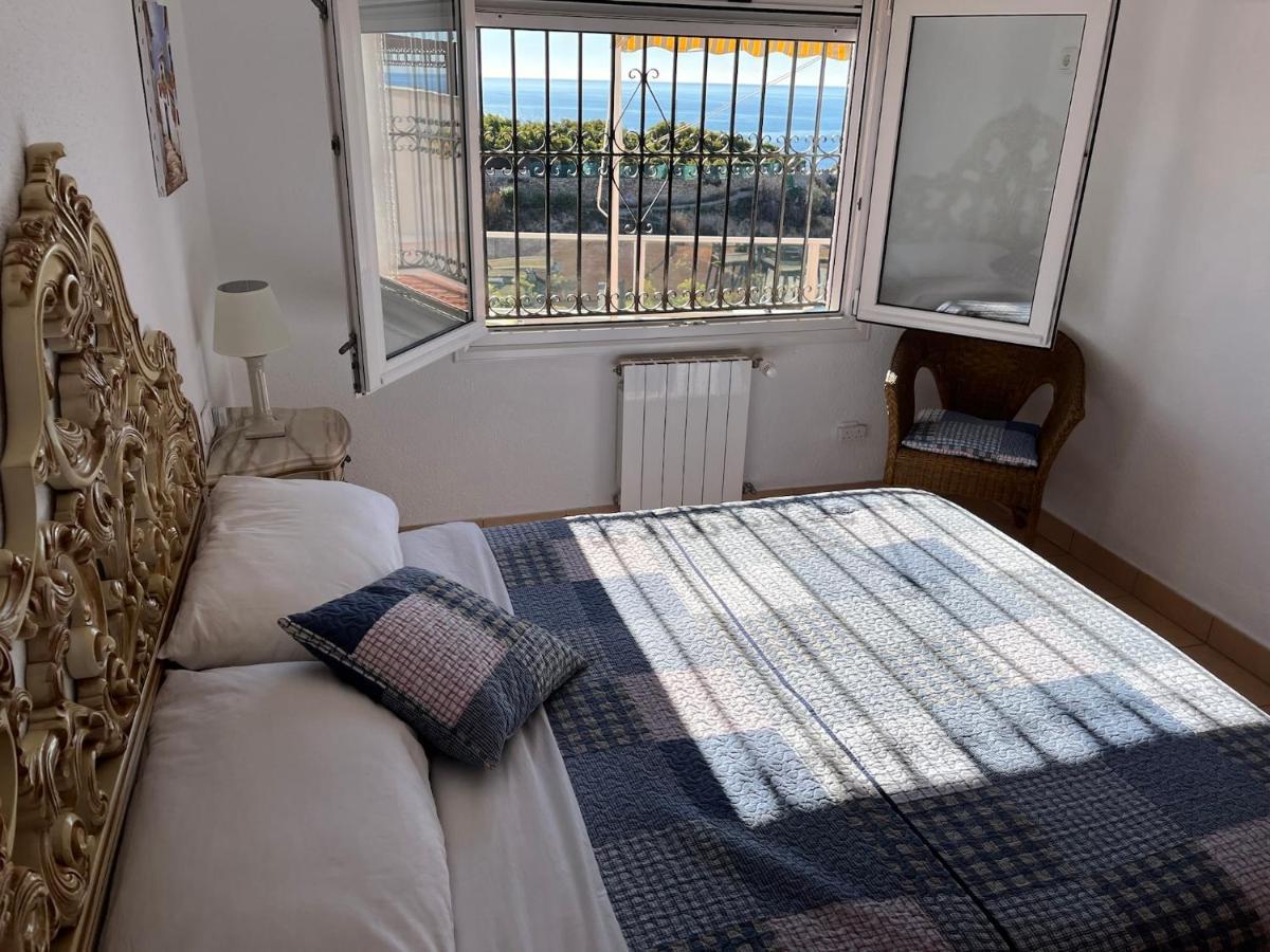 Delightful Burriana House With Magnificent Beach & Sea Views. Nerja Dış mekan fotoğraf